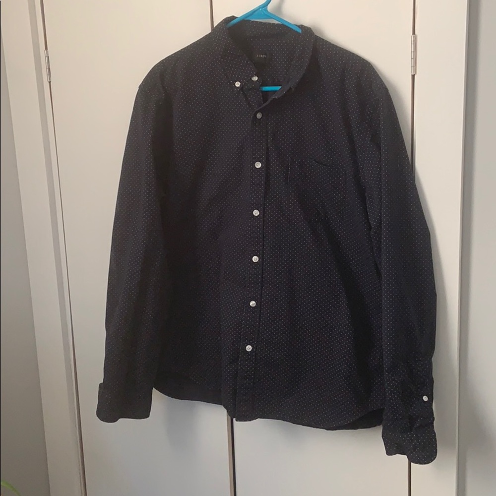 Men’s Jcrew navy button up
